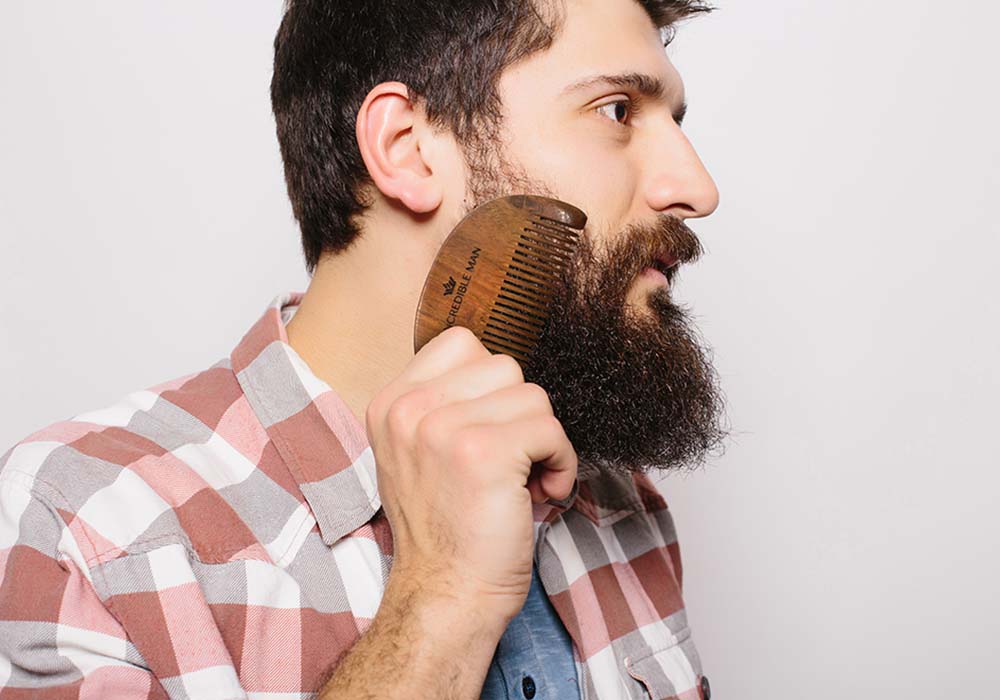 best wooden comb for beard and moustache